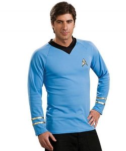 Kostium z filmu - Star Trek Blue Uniform