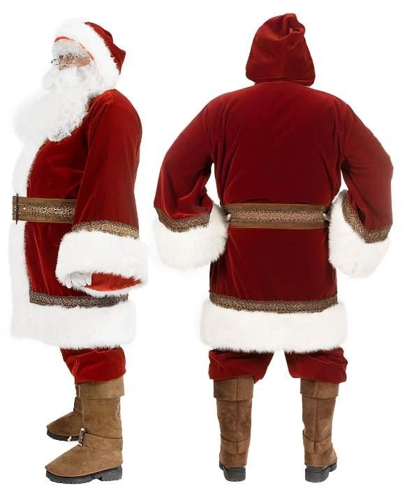 Profesjonalny kostium świąteczny - Święty Mikołaj Supreme