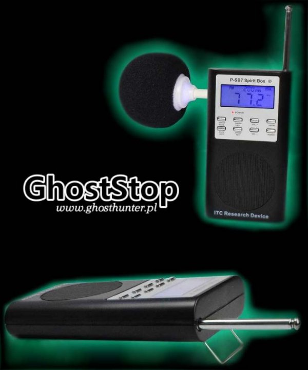 Ghost Hunters - P-SB7 Spirit Box AM/FM (głosy duchów) + 3 godziny szkolenia i konsultacji on-line