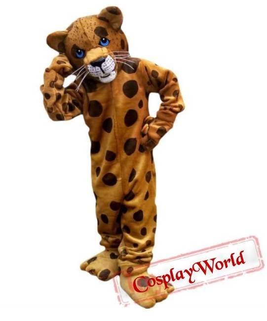 Leopard zabawny kot strój reklamowy