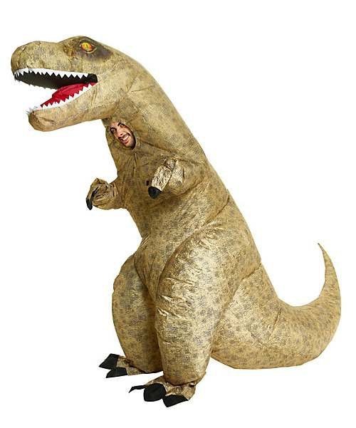 Nadmuchiwany kostium - Dinozaur