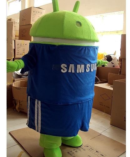 chodząca żywa maskotka duży pluszak kostium reklamowy strój android robot