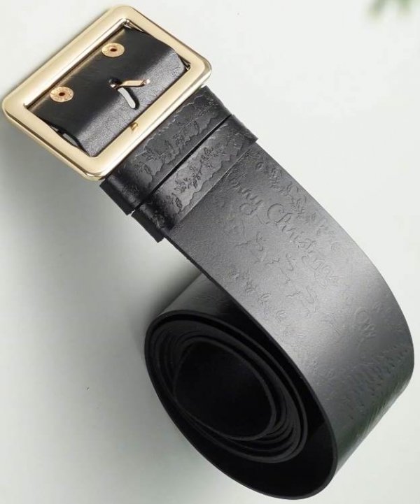 profesjonalny skórzany pas Świętego Mikołaja 195 cm długości – cały pas