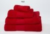 komplet ręczników czerwonych