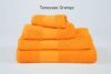 zestaw pomarańczowych ręczników