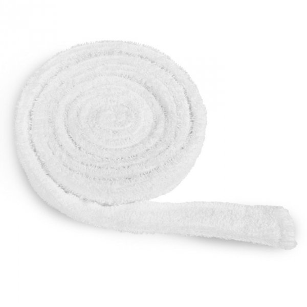 Dodatkowy pasek frotte uniwersalny biały 180 cm