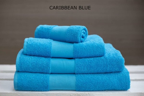 Ręcznik Kąpielowy Duży OL450 100x150 cm kolor Caribbean Blue