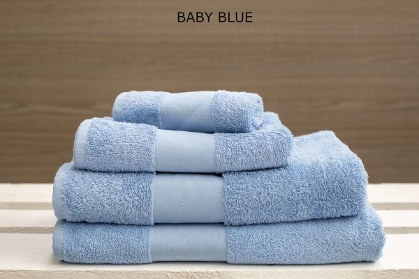 komplet ręczników błękitnych