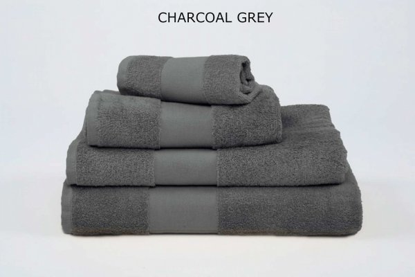 zestaw szarych ręczników CHARCOAL GREY