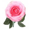 Kwiat sztuczny róża różowa ozdoba dekoracja kompozycja