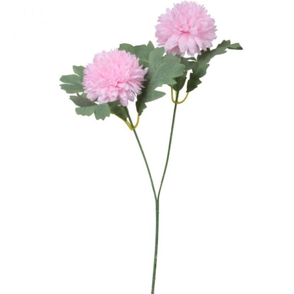 Kwiaty sztuczne podwójny czosnek różowy ozdoba dekoracja