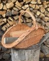 Kosz na drewno kominkowe Talerz Naturalny 63cm - Sklep z wiklina - zdjęcie 3