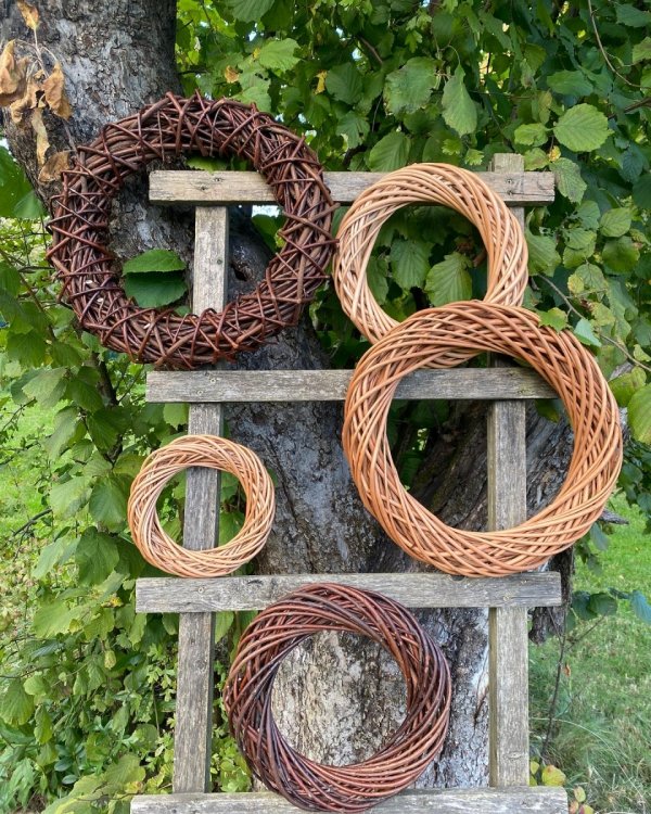 Wianek Naturalny 30cm - sklep z wiklina - zdjęcie 2