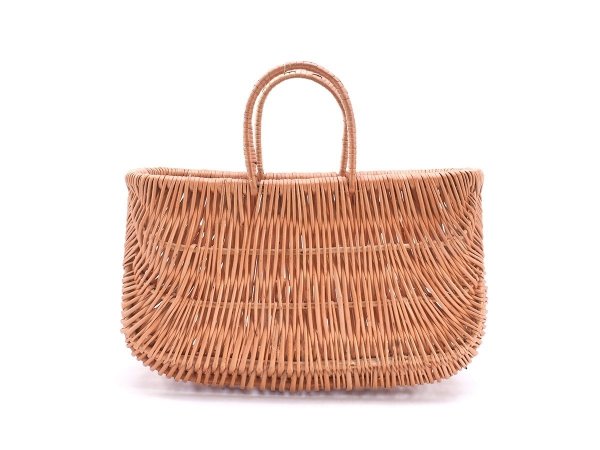 Kosz na zakupy San płaski 42cm - sklep z wiklina - zdjęcie 