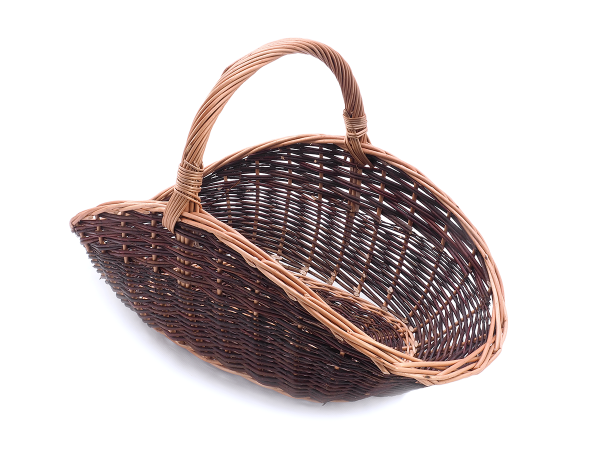 Kosz na drewno do kominka Talerz 63cm - sklep z wiklina - zdjęcie 1