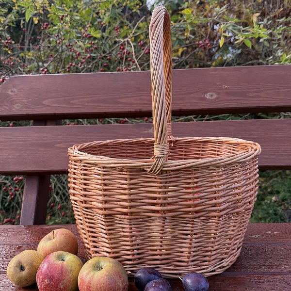 Kosz na zakupy Sadzak/38 - Sklep z wiklina - zdjęcie