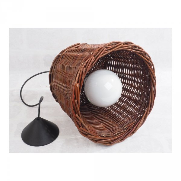  Żyrandol Skośny 35cm - sklep z wiklina - zdjęcie 1