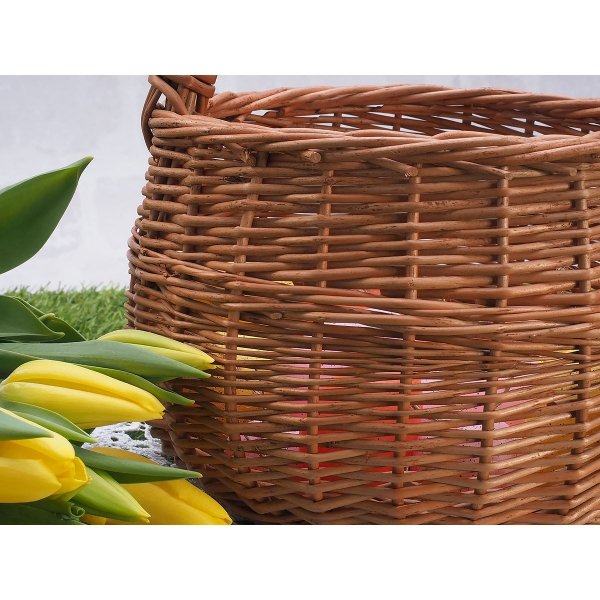 Koszyczek Wielkanocny Bolerek 12cm - Sklep z wiklina - zdjęcie 4