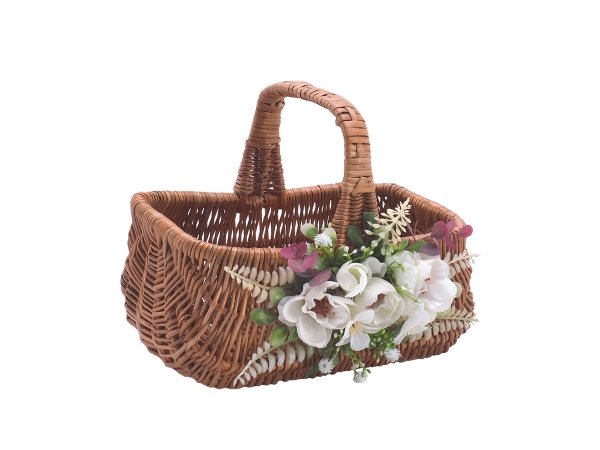 Koszyczek Wielkanocny (Holender/24cm/Kwiat) - Sklep z wiklina - zdjęcie 