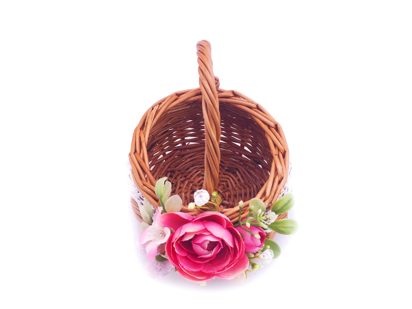 Koszyczek Wielkanocny (Boler/10/Kwiat) - Sklep z wiklina - zdjęcie 2