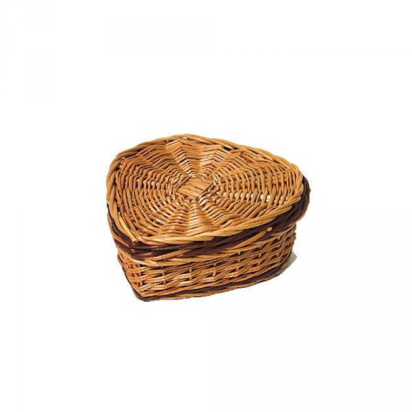  Szkatułka Serce 20cm - sklep z wiklina - zdjęcie