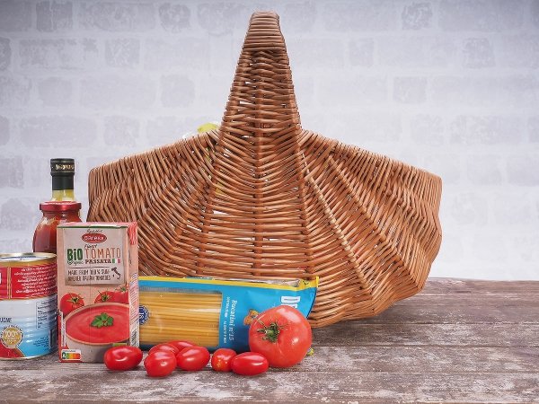 Kosz na zakupy Indonezja 48cm - Sklep z wiklina - zdjęcie 5