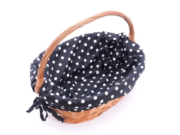 Kosz na zakupy Gęsiarka Wkład 42 cm - Sklep z wiklina - zdjęcie 2