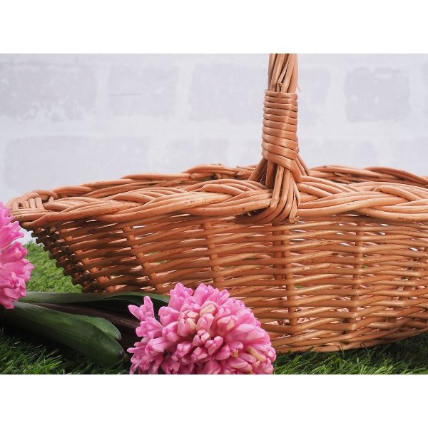 Koszyczek Wielkanocny  Klasyczny 30cm - sklep z wiklina - zdjęcie 4