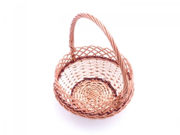 Koszyczek Wielkanocny (Taśma/26cm) - Sklep z wiklina - Zdjęcie 1