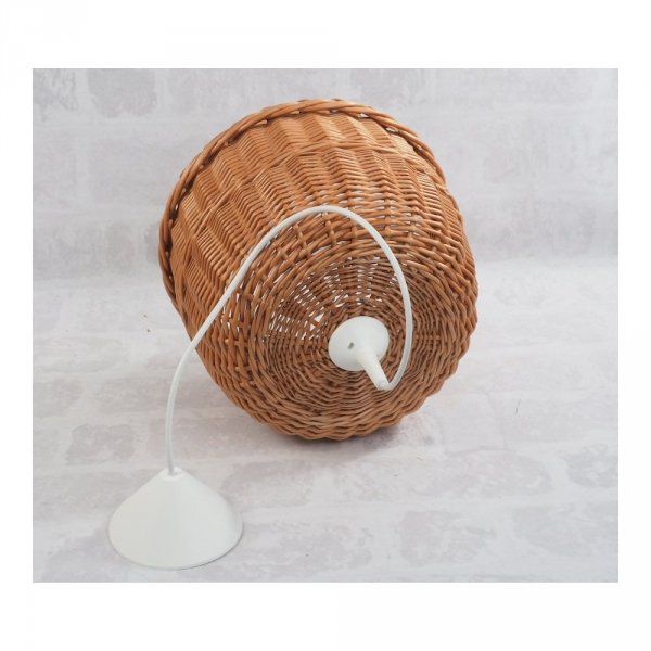 Żyrandol Wiklinowy Okrągły - sklep z wiklina - zdjęcie 2