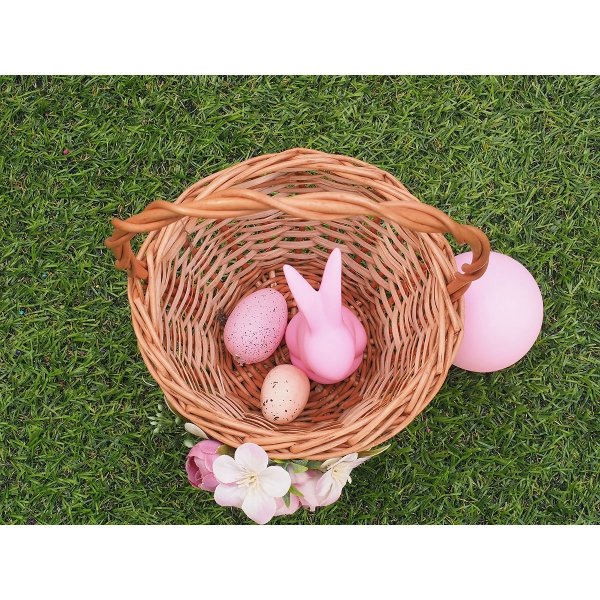 Koszyczek Wielkanocny Taśma Kwiat 14cm  - Sklep z wiklina - zdjęcie 1