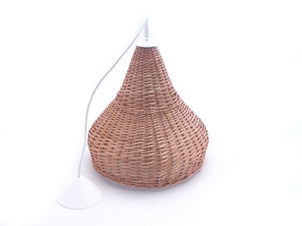 Żyrandol (Naturalny/33 cm) - Sklep z wiklina - zdjęcie