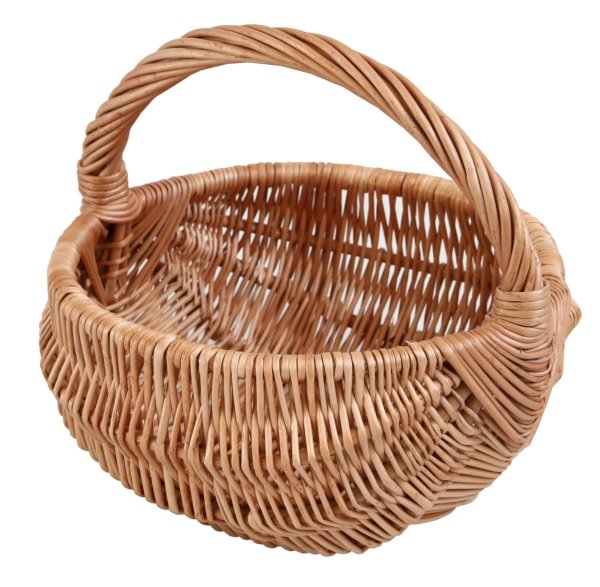 Koszyczek Wielkanocny Baniaczek 27 cm - sklep z wiklina - zdjęcie