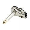 Plug Jack angled 6,3mm Mono Gold AH flat