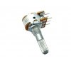 Potentiometer Alps Stereo 2x50k/A Log, audio, RK163