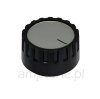 Knob fluted RN79 bkack 25x14