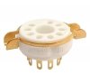 Socket 9 Pin Magnoval Gold
