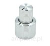 Knob concentric, Silver stacked