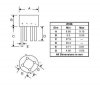 Bridge recitifier 2A 80V