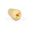 Lever guitar switch knob (tip)- age white