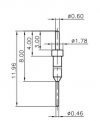 Socket 40pin precision Gold
