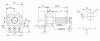 Potentiometer 50k/B linear panel standard