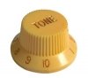 Knob guitar Strat style, cream 'TONE'