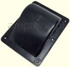Bar handle, black plastic eco