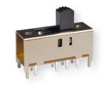 Slide switch 3-way DP3T PCB