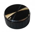 Knob Black 40mm