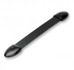 Handle black, plastic caps stylish