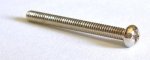 Screw nickel #3-48 (pickup)
