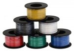 Wire stranded 24AWG (0,25mm2) grey