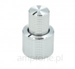 Knob concentric, Silver stacked